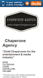 Mobile Screenshot of chaperoneagency.com